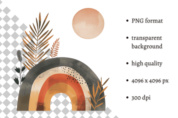 Download Abstract Boho Shape PNG Clipart - Abstract boho Collection