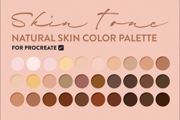 Download Natural Skin Tone Color Procreate - Natural Collection