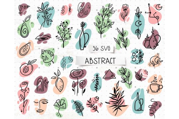 Download Abstract Boho Simple Shapes SVG Bundle - Premium Resources