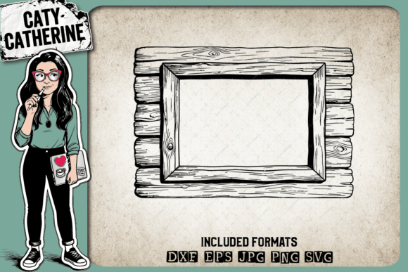 Download Rustic Wooden Frame – Home Decor SVG - Frame Collection