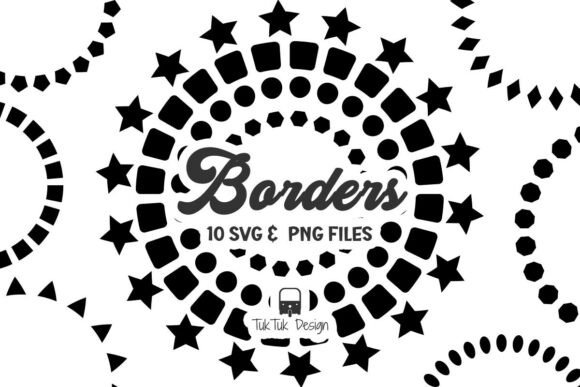 Download Geometric Shape Circle Frame SVG PNG Set - Frame Collection